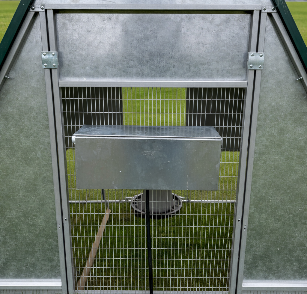 Gallinero Exterior de Acero Galvanizado para Gallinas Ponedoras – BOROTTO FORTIS PLUS - Imagen 2