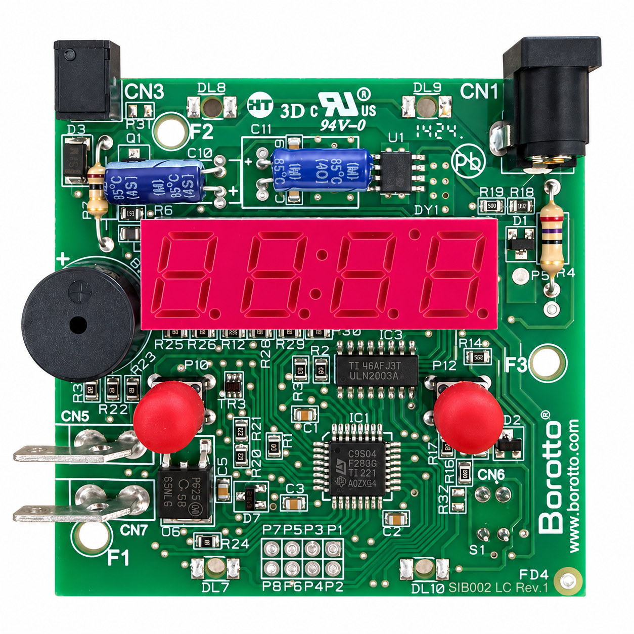 Original BOROTTO LUMIA 8 electronic board with integrated temperature probe